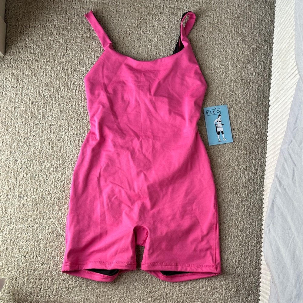 Fleo Pink Jumpsuit Romper
